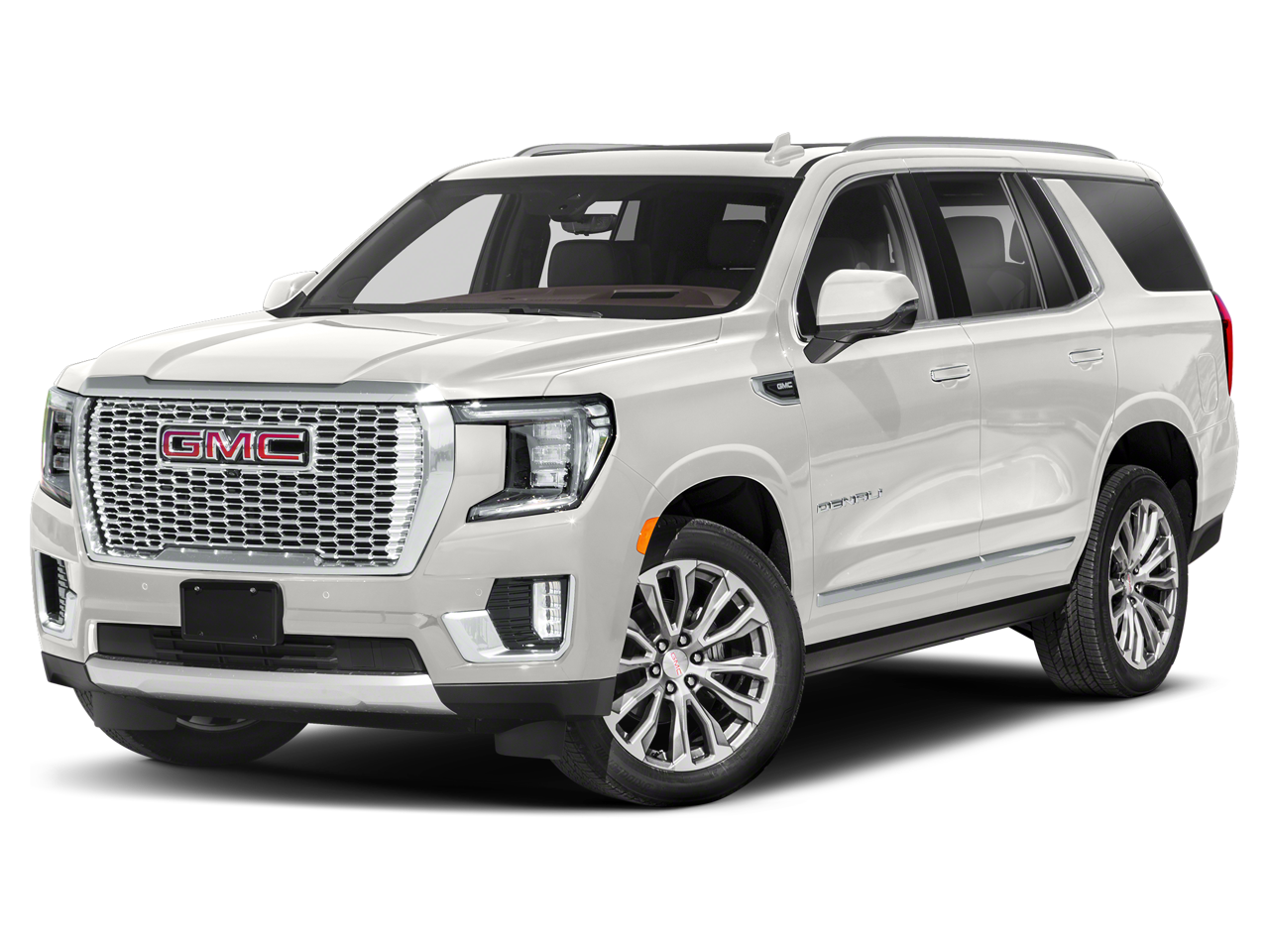 2024 GMC Yukon Denali Ultimate in Onyx Black — front three-quarter view