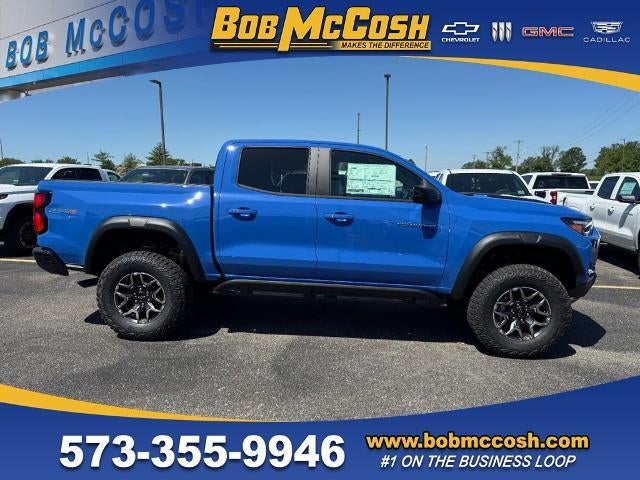 2026 Chevrolet Colorado ZR2 in Reef Blue Metallic — front three-quarter view