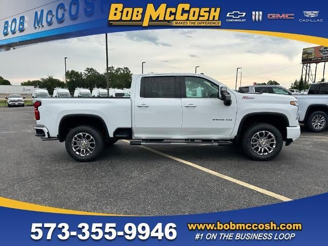 2026 Chevrolet Silverado 2500 HD LTZ in Summit White — front three-quarter view