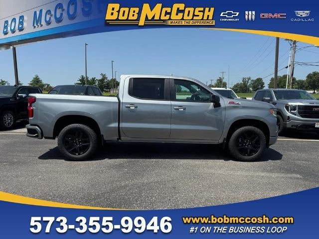2026 Chevrolet Silverado 1500 RST in Sterling Gray Metallic — front three-quarter view