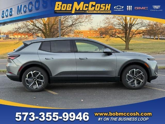 2026 Chevrolet Equinox EV LT in Sterling Gray Metallic — front three-quarter view