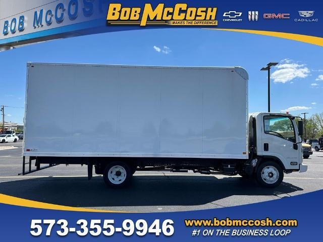 2024 Chevrolet Low Cab Forward 5500 HG NA in Arc White — front three-quarter view
